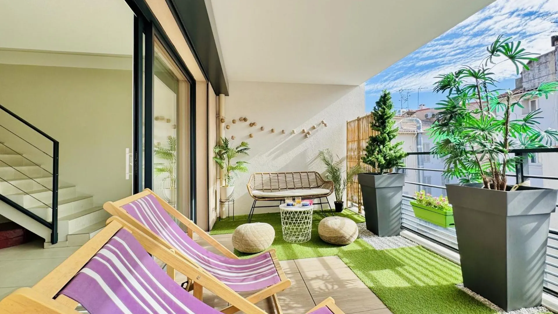 Le Carre Croisette - Duplex Terrasse Centre Cannes Frankrike